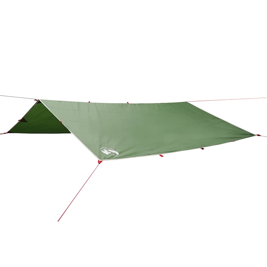 Cerada za kampiranje zelena 300 x 294 cm vodootporna