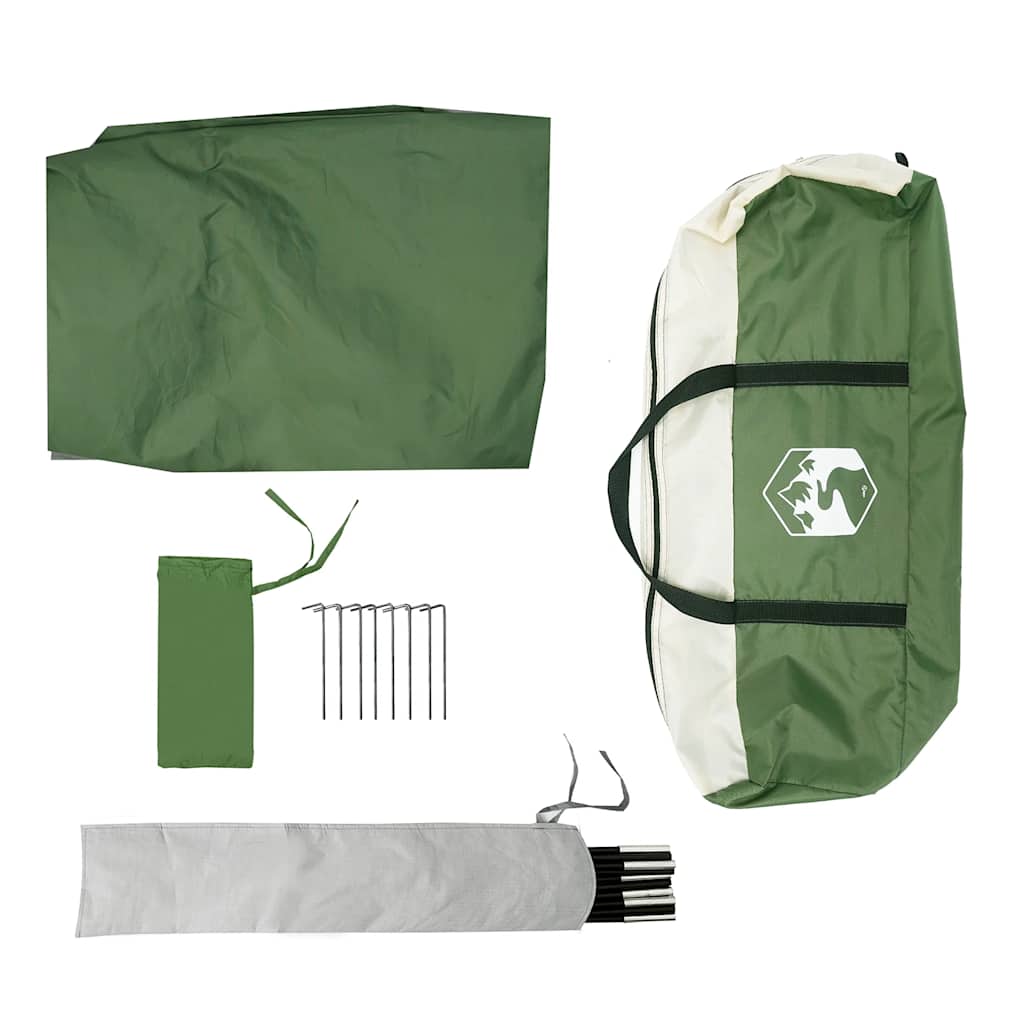 Cerada za kampiranje zelena 430 x 380 x 210 cm vodootporna
