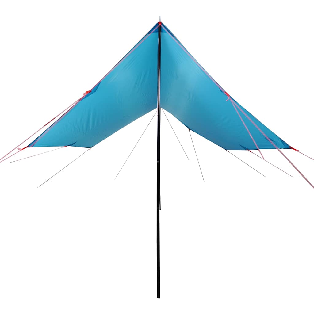 Cerada za kampiranje plava 460x305x210 cm vodootporna