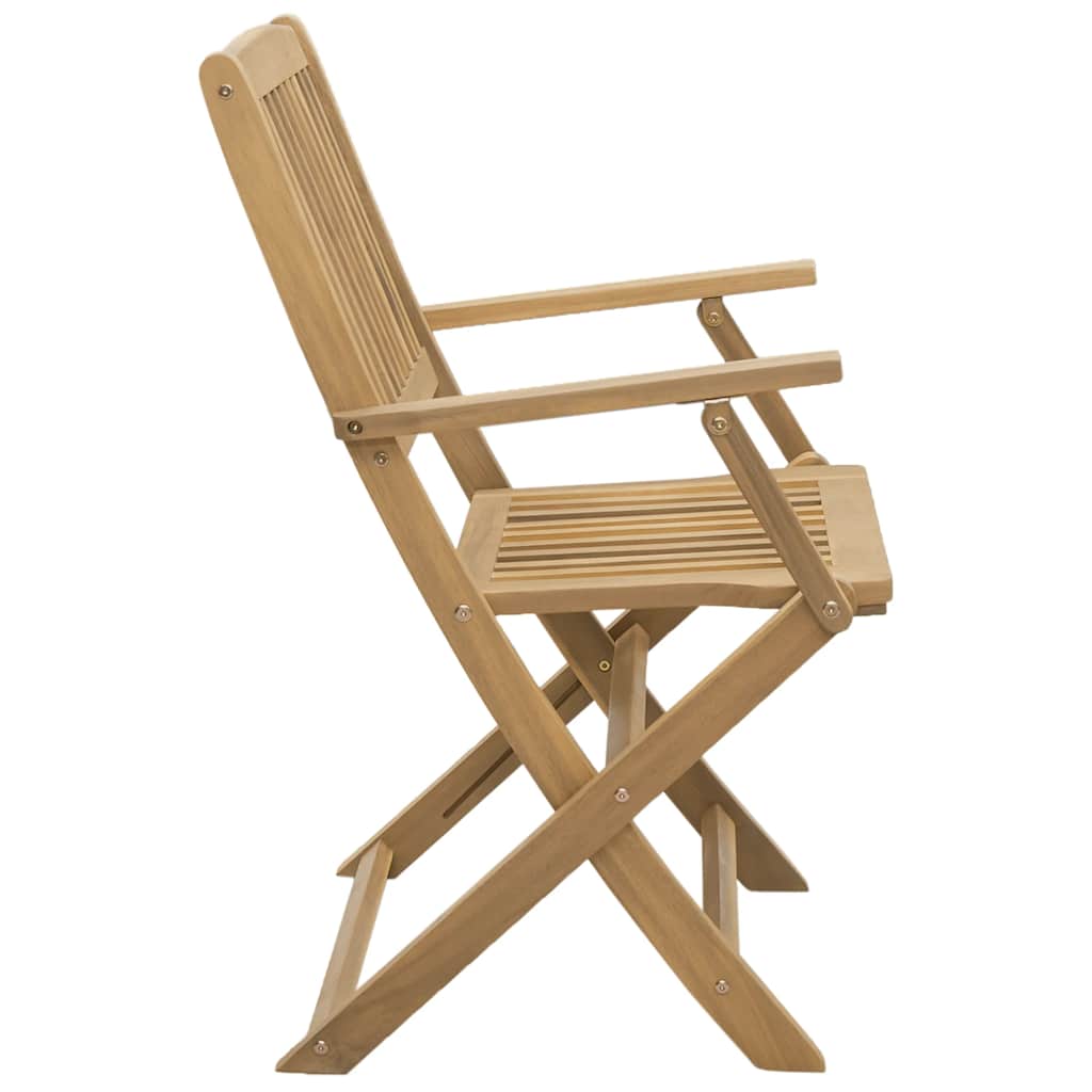 Sklopive vrtne stolice 2 kom 54 x 61 x 88 cm od drva bagrema