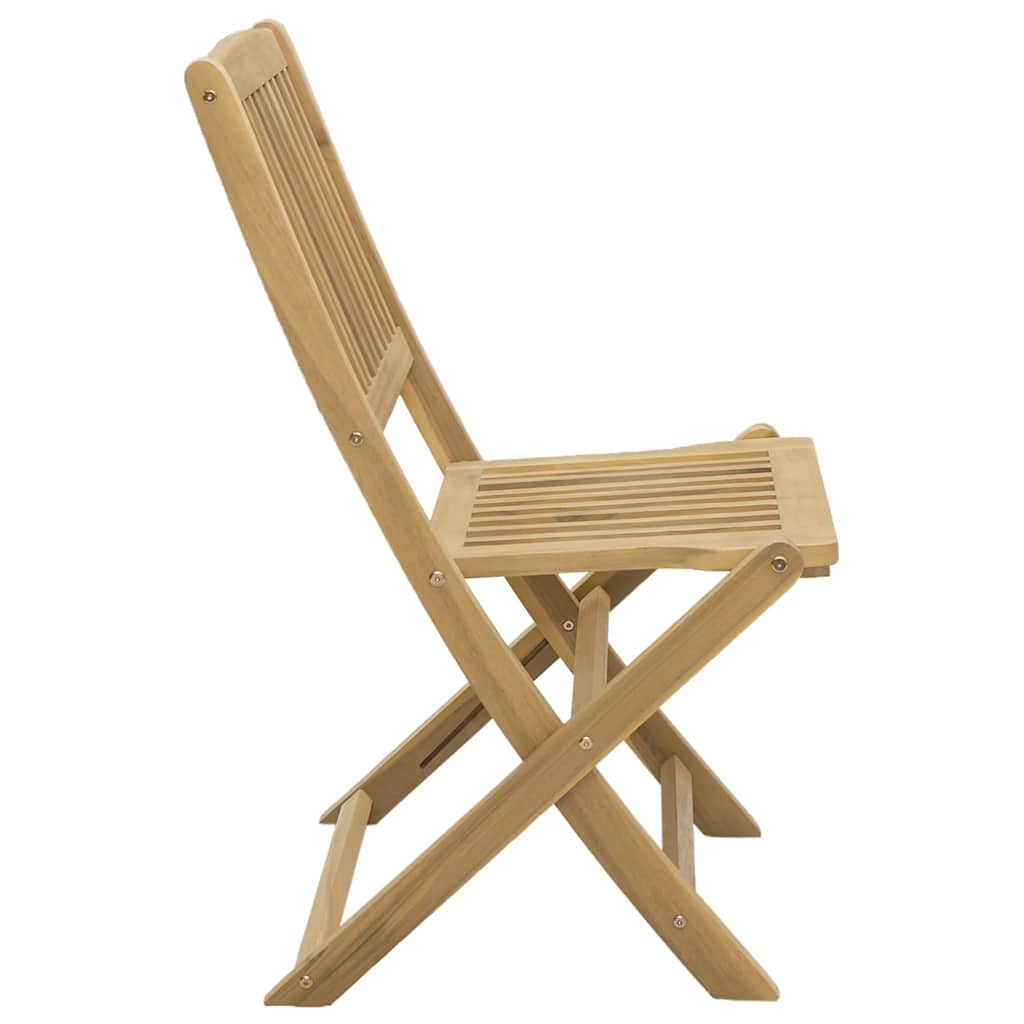 Sklopive vrtne stolice 2 kom 44 x 50 x 88 cm od drva bagrema