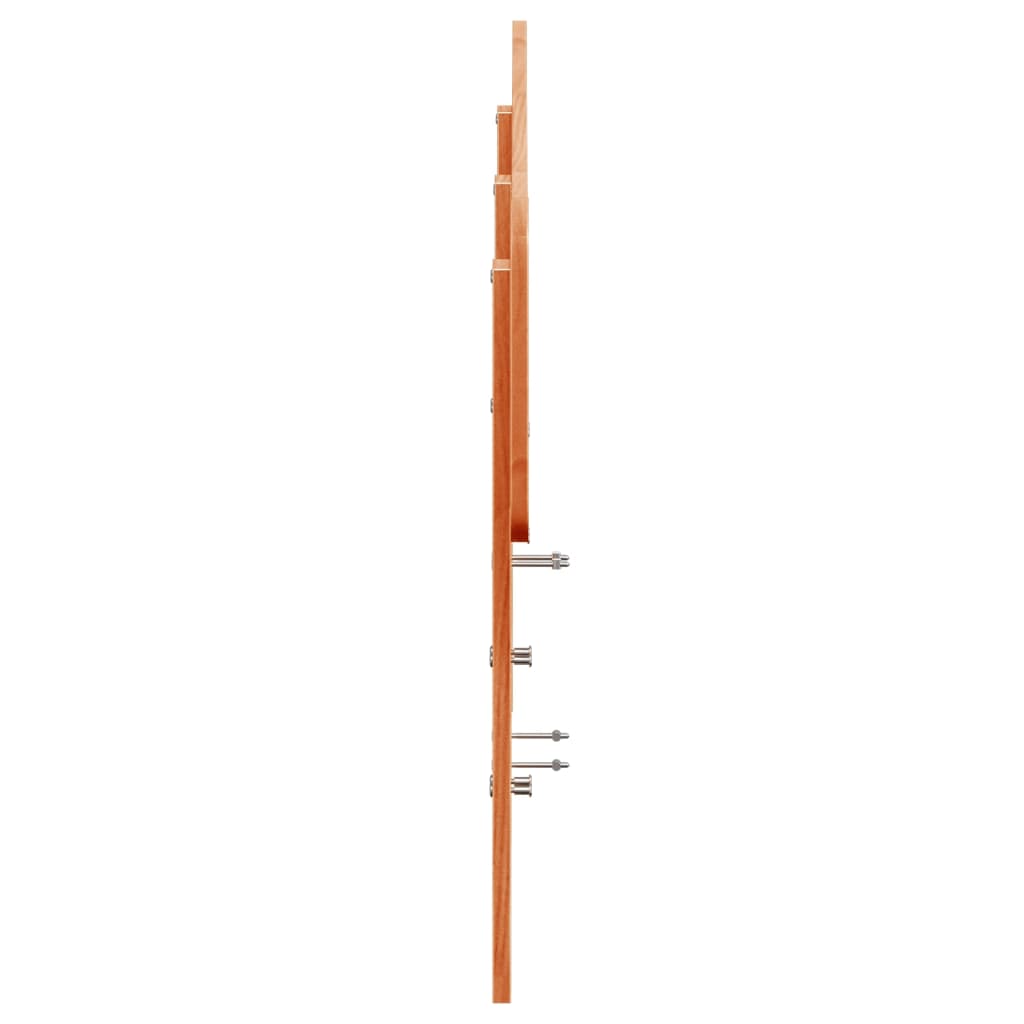 Uzglavlje voštano smeđe 140 cm od masivne borovine