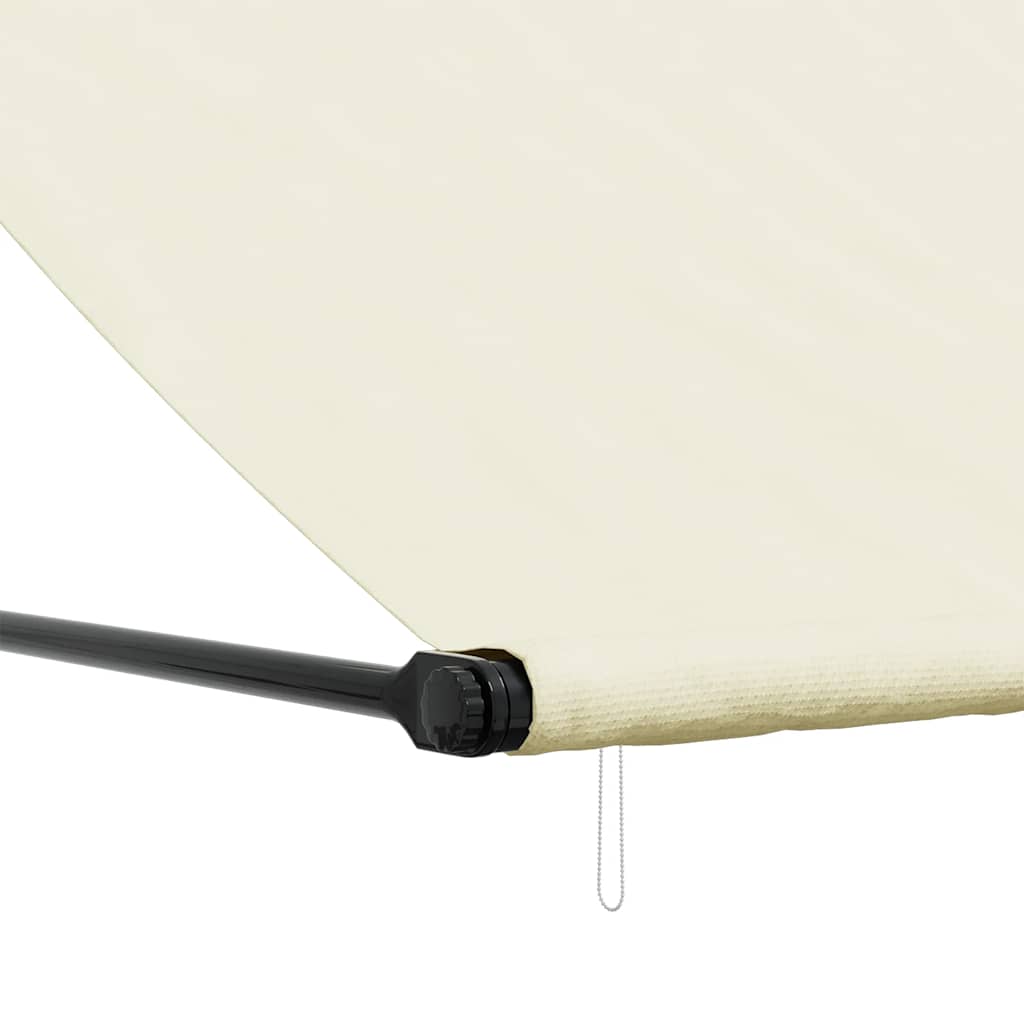Tenda na uvlačenje krem 300 x 150 cm od tkanine i čelika