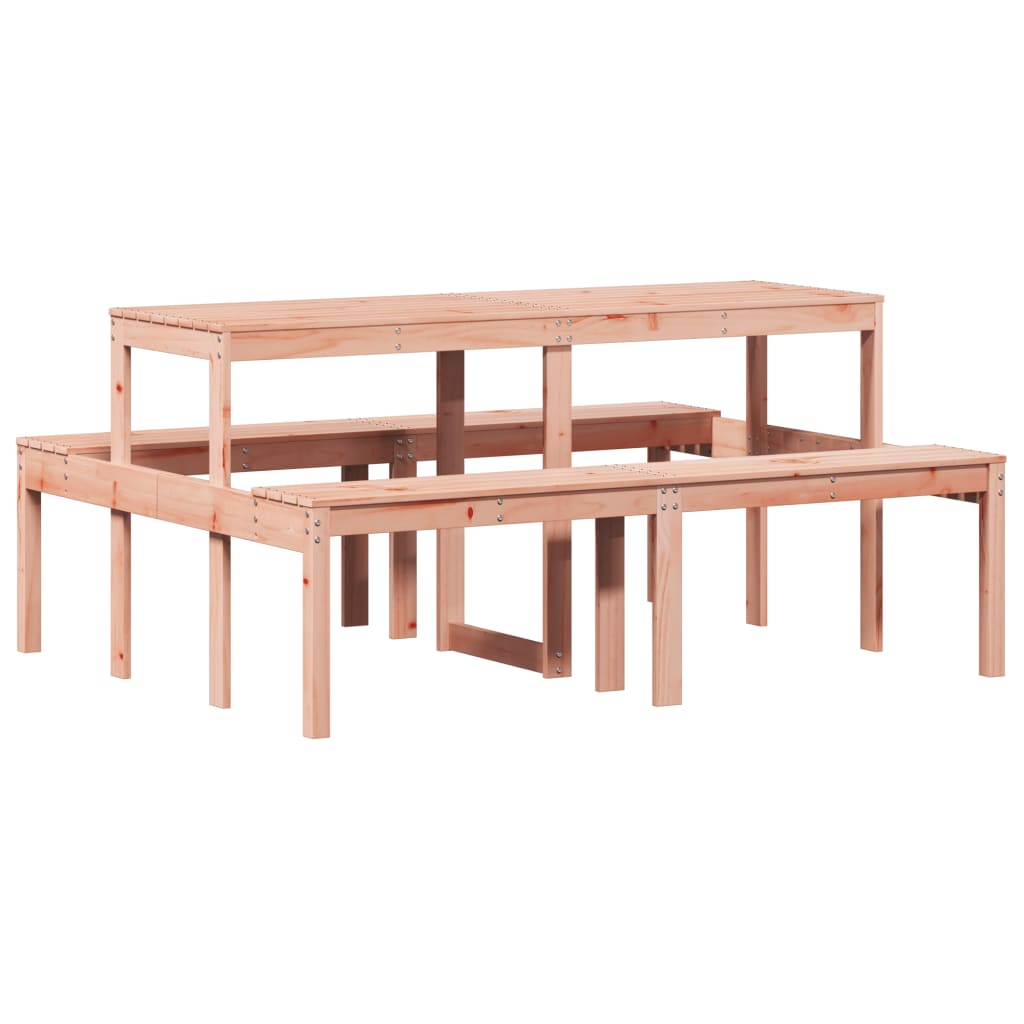 Stol za piknik 160 x 134 x 75 cm od masivnog drva duglazije