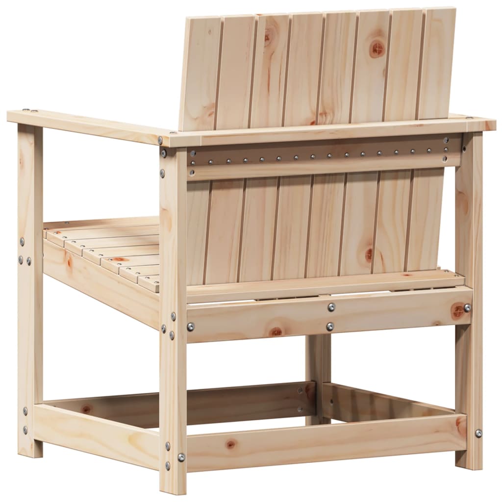 Vrtna stolica 62 x 56 x 77 cm od masivne borovine