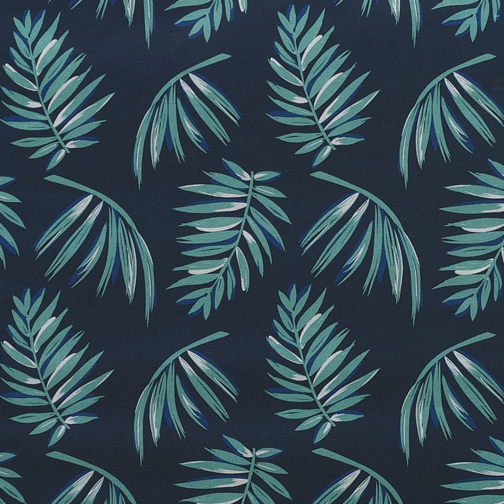 Stolice za kampiranje s džepom sklopive 2 kom uzorkom lišća