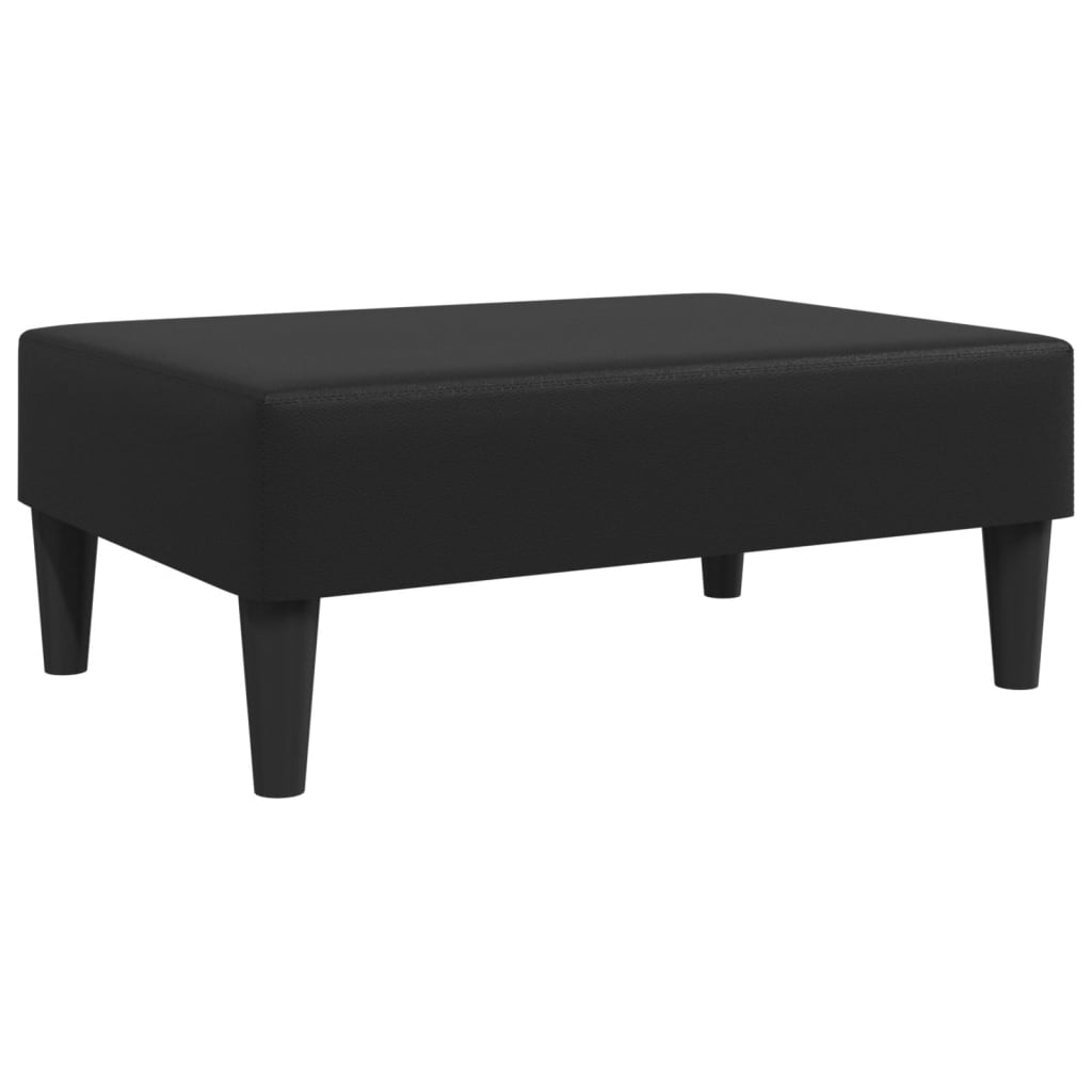 Tabure crni 77x55x31 cm od umjetne kože
