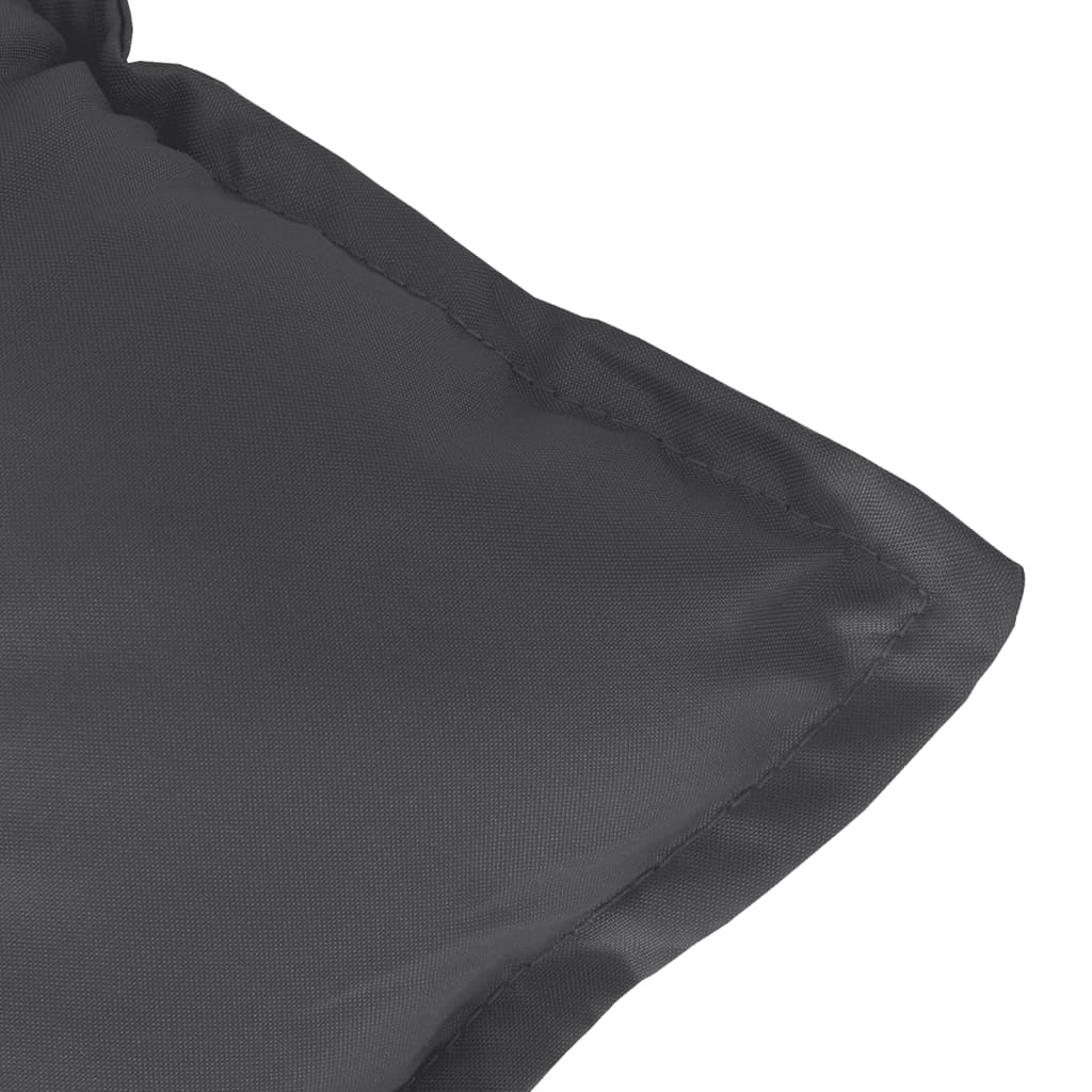 Jastuci za stolice 6 kom prošarano antracit 120x50x7 cm tkanina