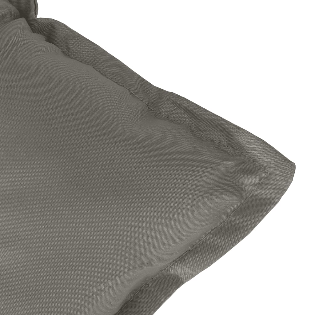 Jastuci za stolice 2 kom prošarano tamnosiva 120x50x7cm tkanina