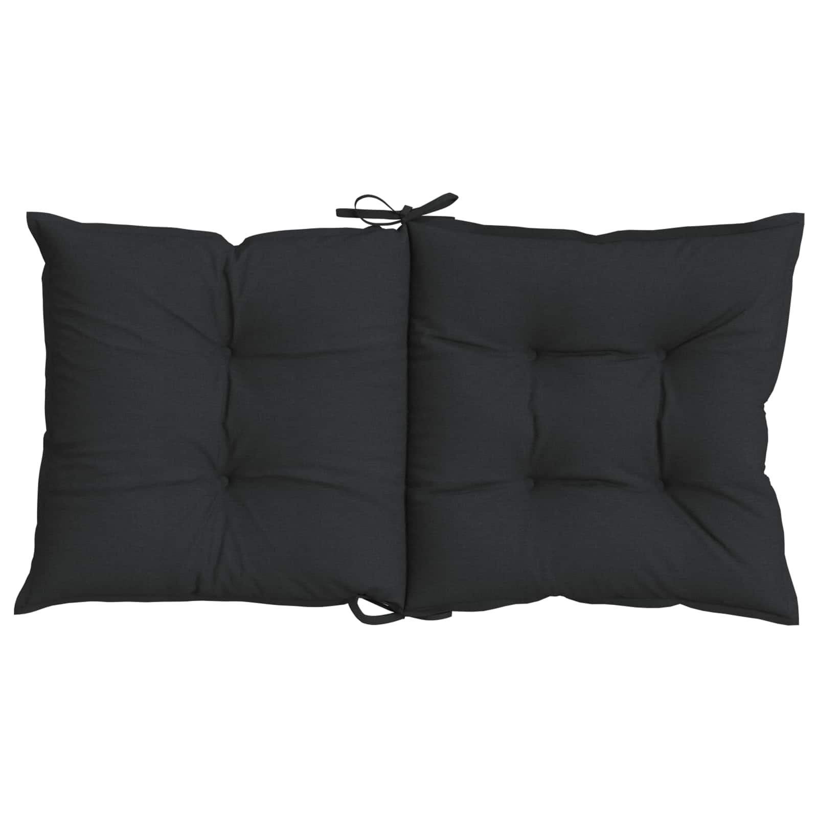 Set jastučića za nisku stolicu 2 pcs Melange crna