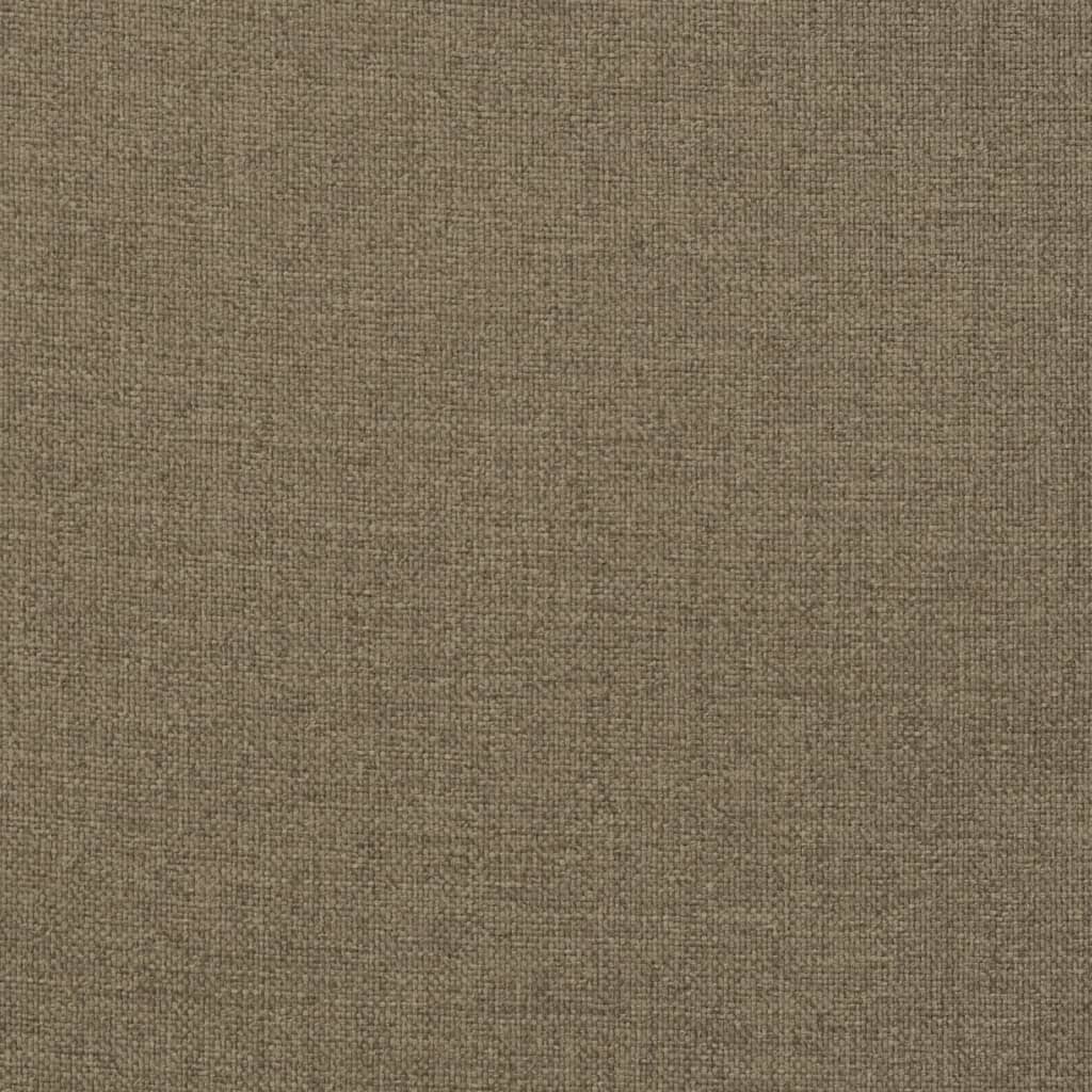 Jastuci za stolice 6 kom prošarano smeđesivi 100x50x7cm tkanina