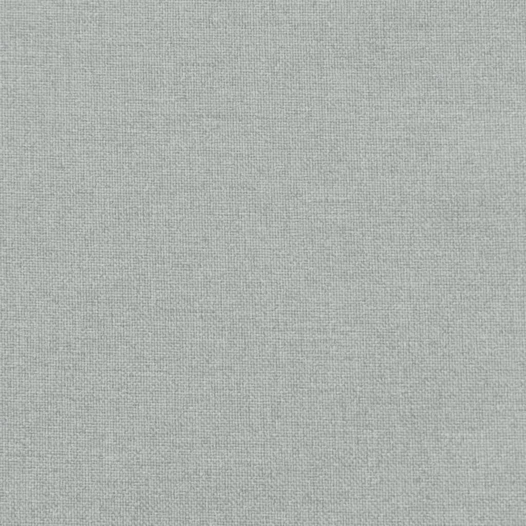 Jastuci za stolice 4 kom svjetlosivi 120 x 50 x 4 cm od tkanine