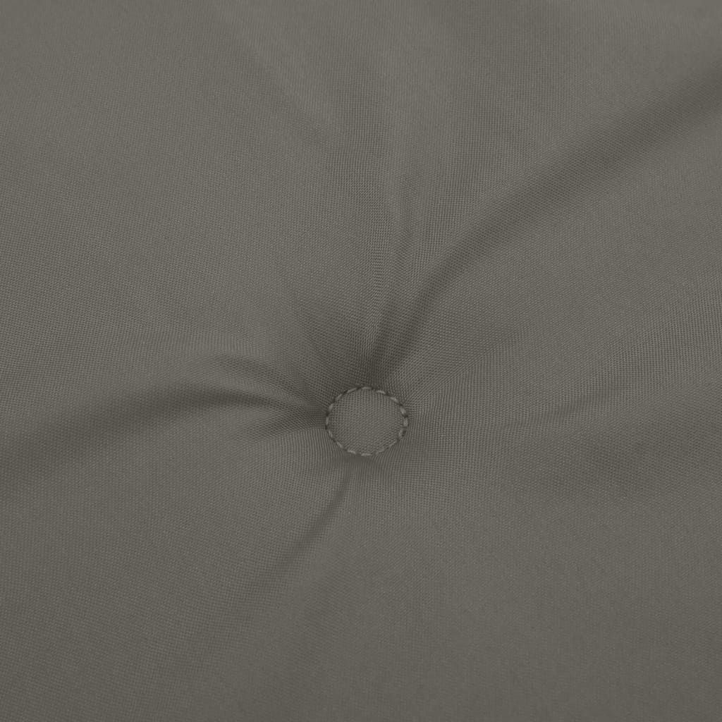 Jastuci za stolice 4 kom tamnosivi 120 x 50 x 4 cm od tkanine