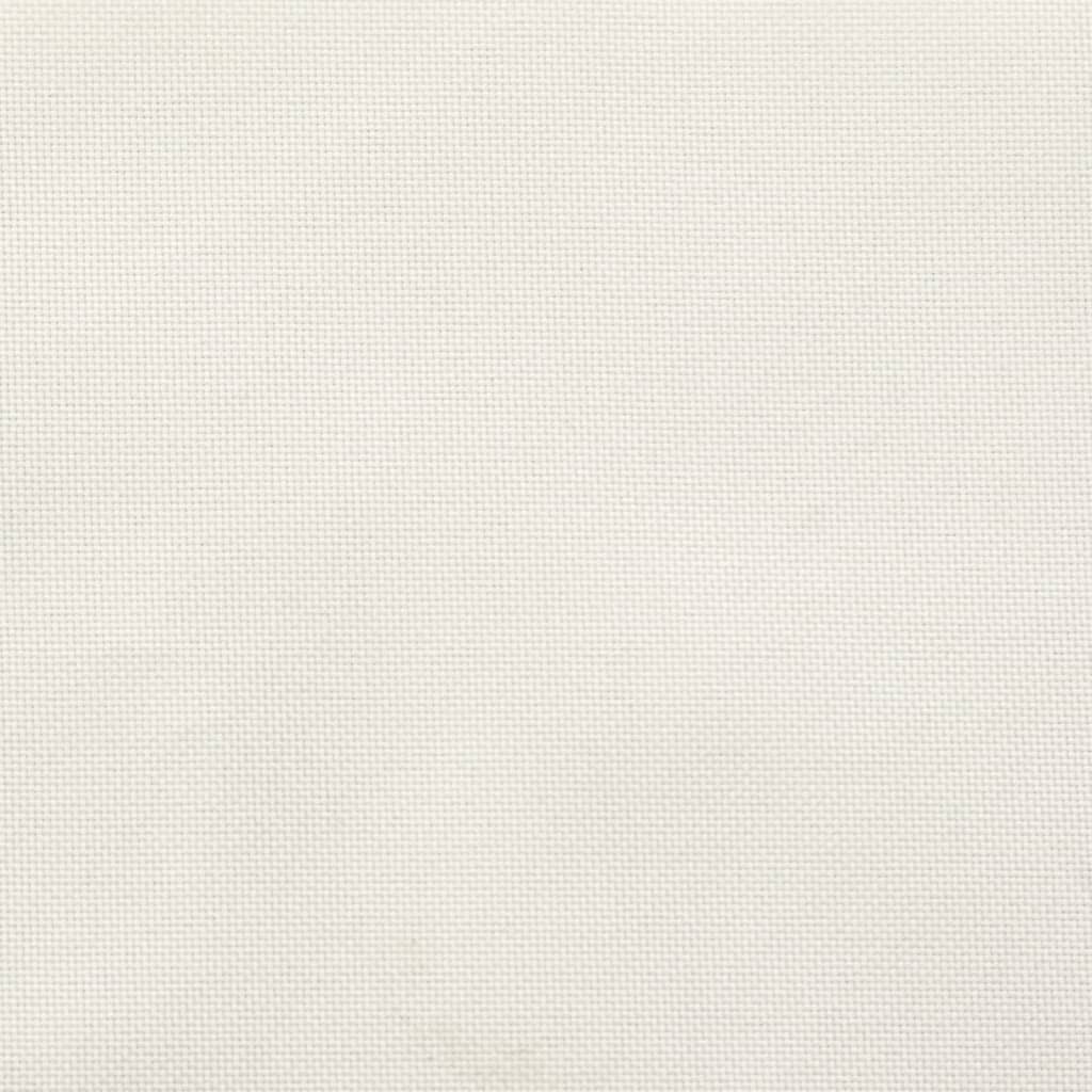 Jastuci za stolice 6 kom prošarano krem 120x50x4 cm tkanina