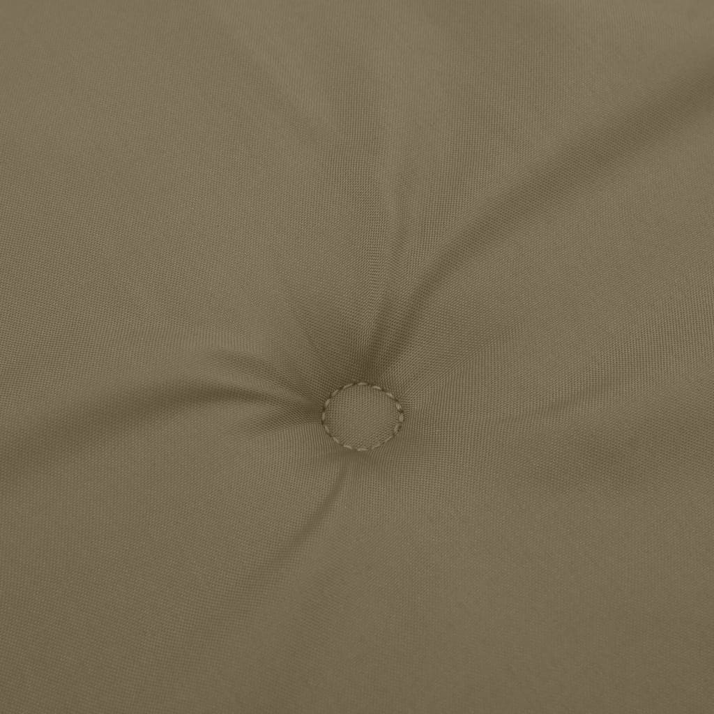 Jastuci za stolice 4 kom prošarano smeđesivi 120x50x4cm tkanina