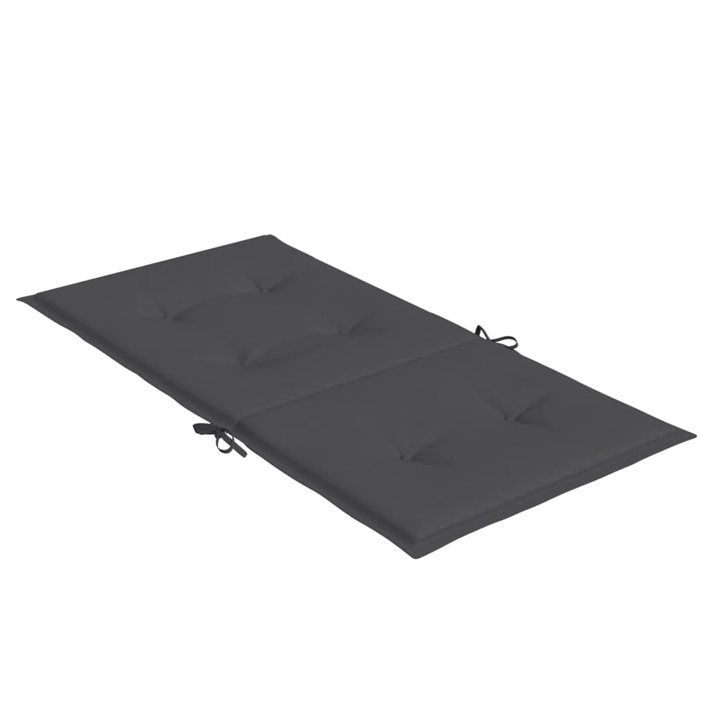 Jastuci za stolice 4 kom antracit 100 x 50 x 7 cm od tkanine