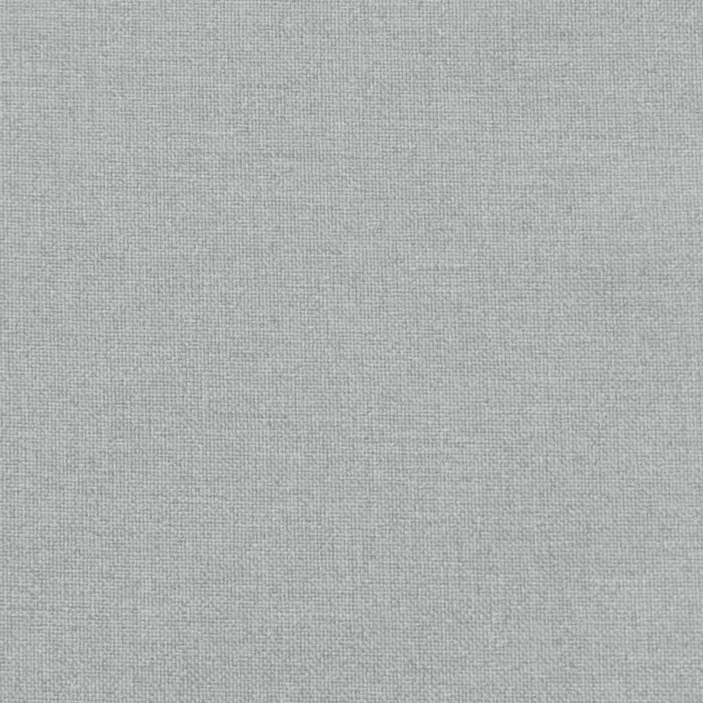 Jastuci za stolice 2 kom svjetlosivi 100x50x4 cm tkanina