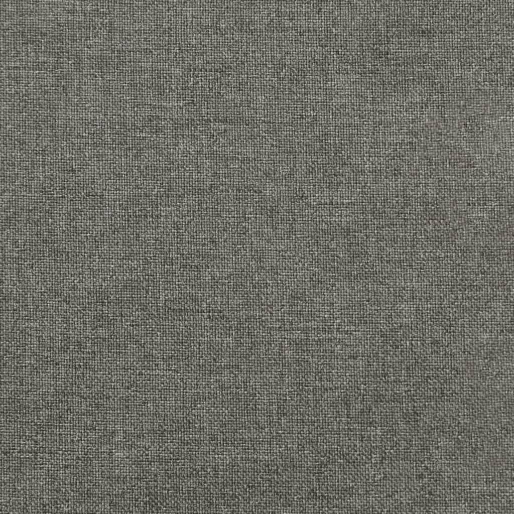 Jastuk za vrtnu klupu prošarano tamnosivi 120x50x7 cm tkanina