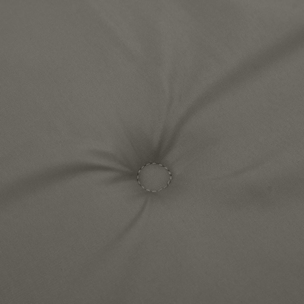 Jastuk za vrtnu klupu prošarano tamnosivi 150x50x7 cm tkanine