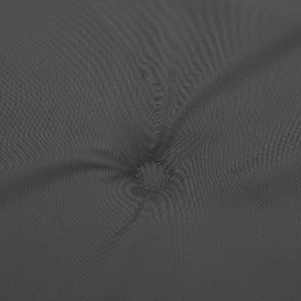 Jastuk za vrtnu klupu prošarano antracit 180x50x7 cm tkanina