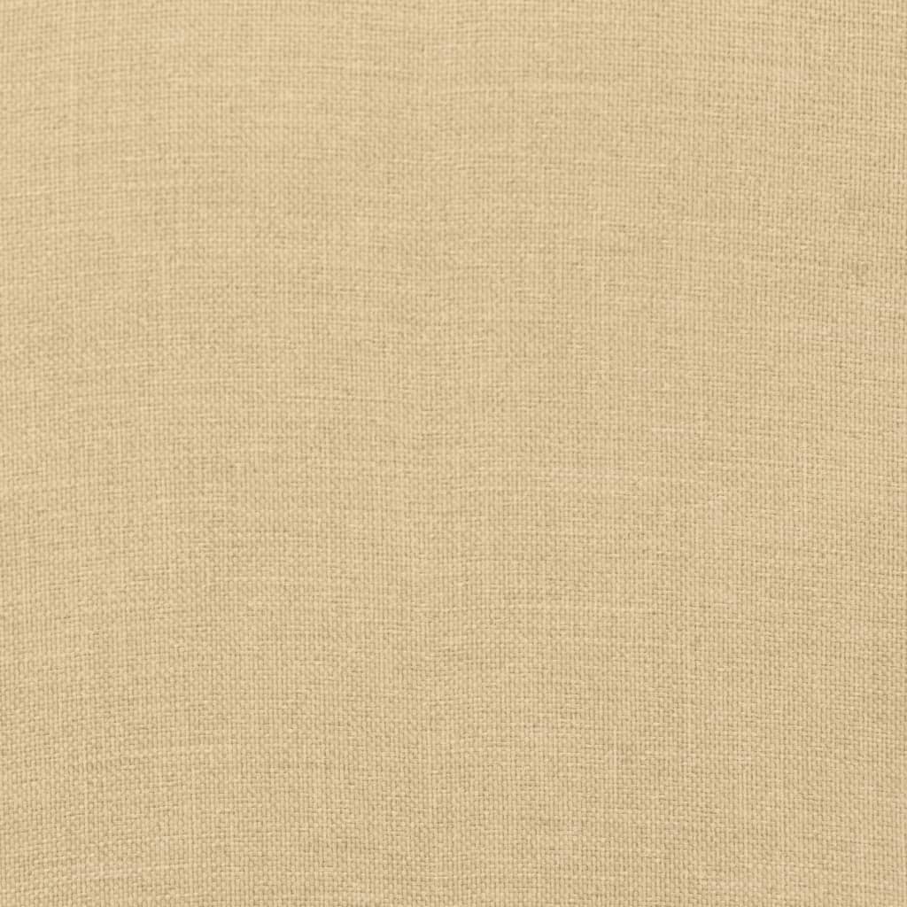 Jastuk za vrtnu klupu prošarano bež 200x50x7 cm tkanina