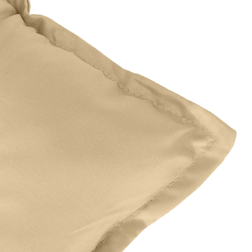 Jastuci za vrtnu klupu 2 kom bež 100x50x7 cm tkanine