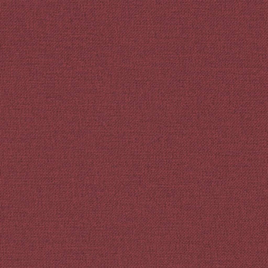 Jastuci za vrtnu klupu 2 kom Crvena vina 100x50x7 cm tkanina