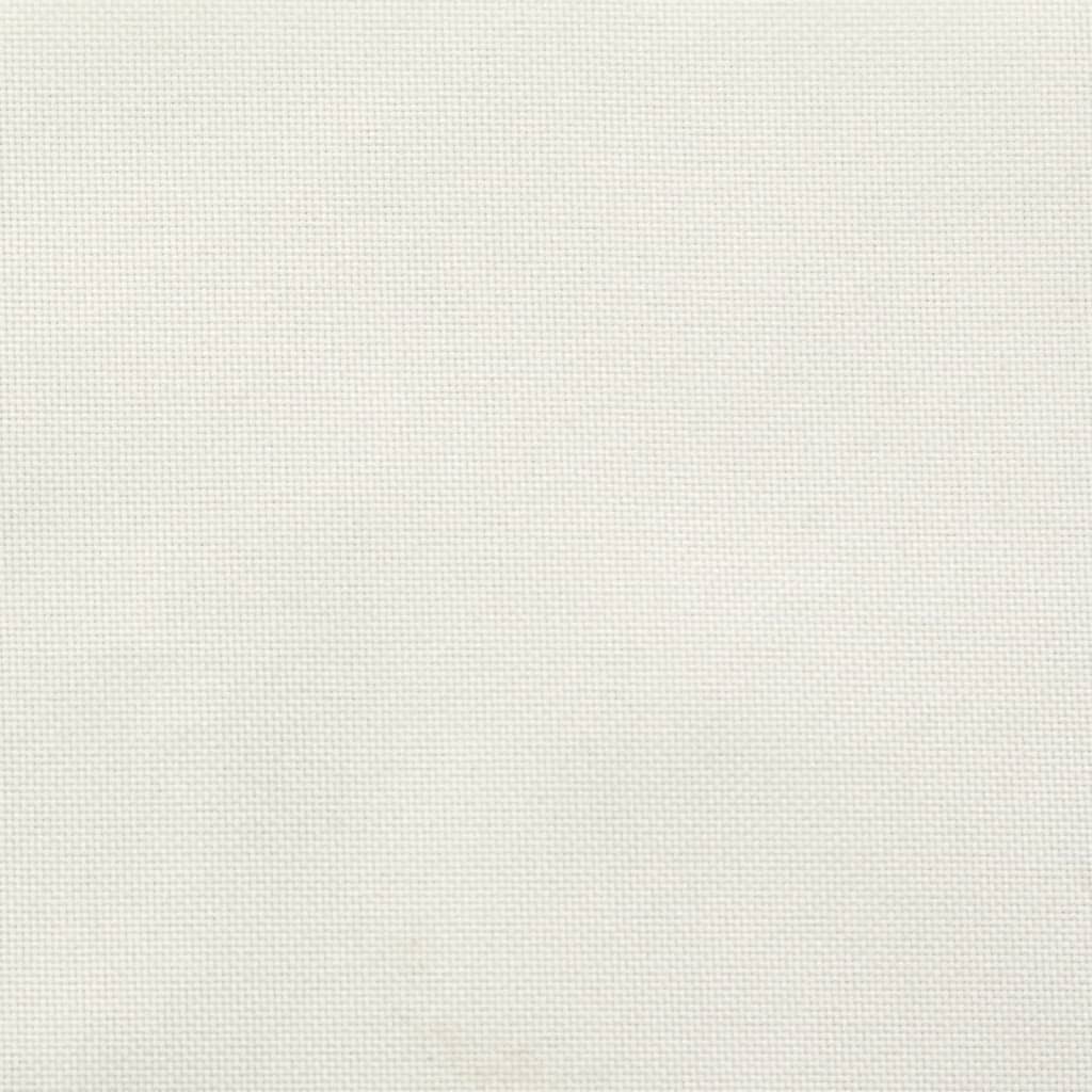 Jastuci za vrtnu klupu 2 kom prošarano krem 150x50x7 cm tkanina