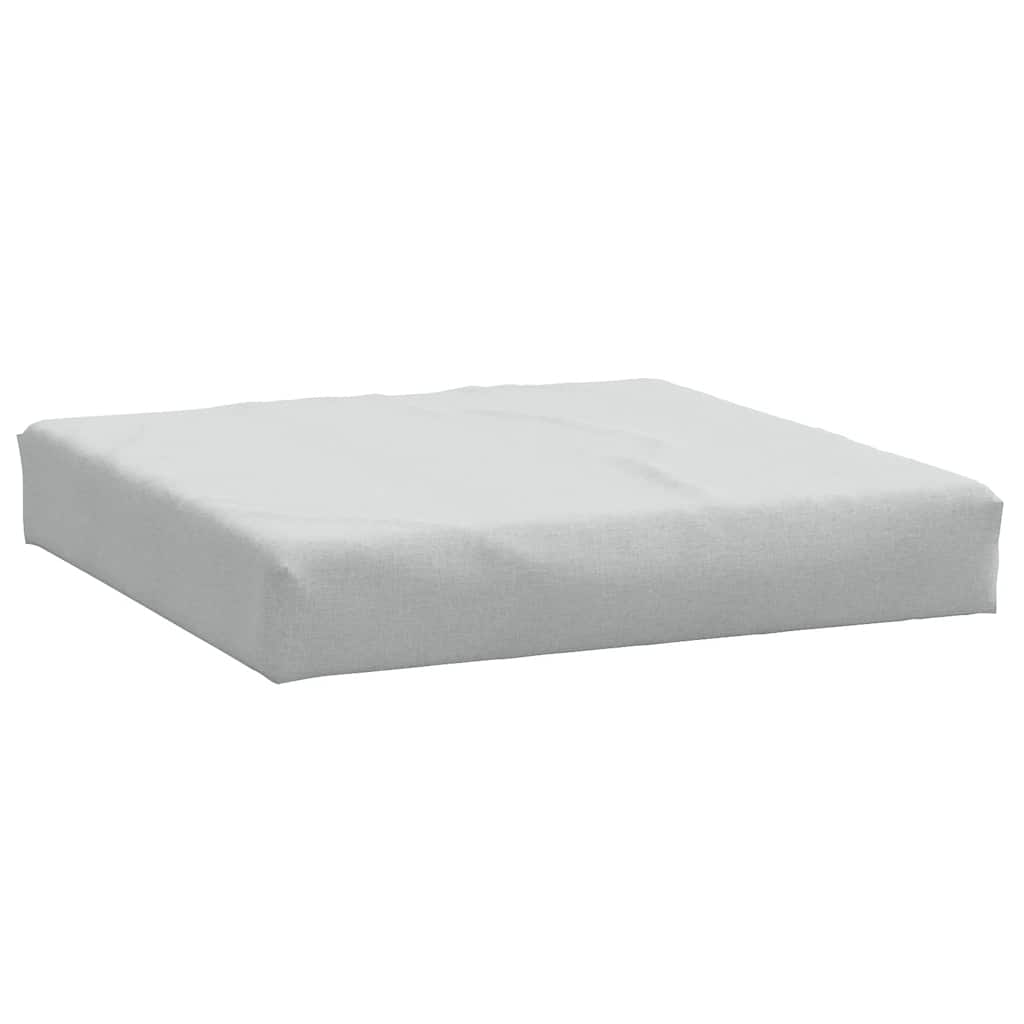 Jastuk za palete prošarani svjetlosivi 60x60x9,5 cm od tkanine