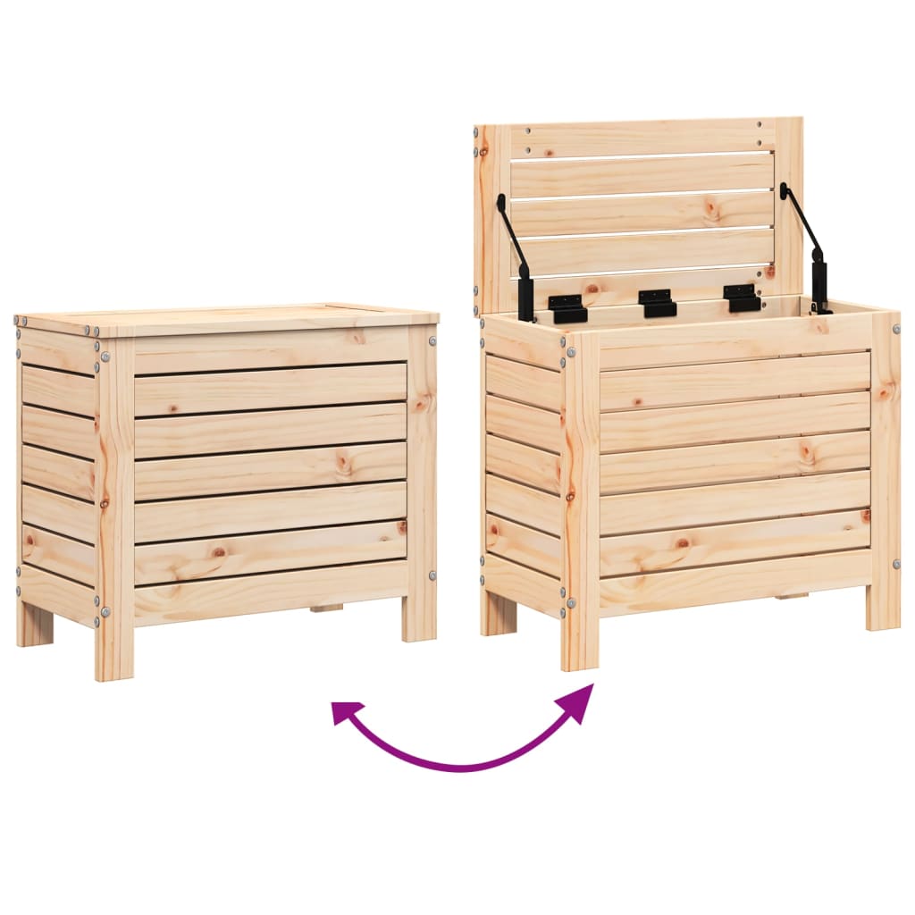 Vrtni tabure 62 x 31,5 x 52 cm od masivne borovine