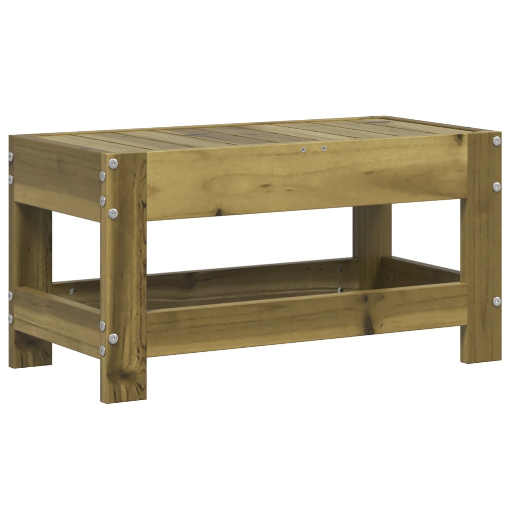 Vrtni tabure 62 x 30 x 32 cm od impregnirane borovine