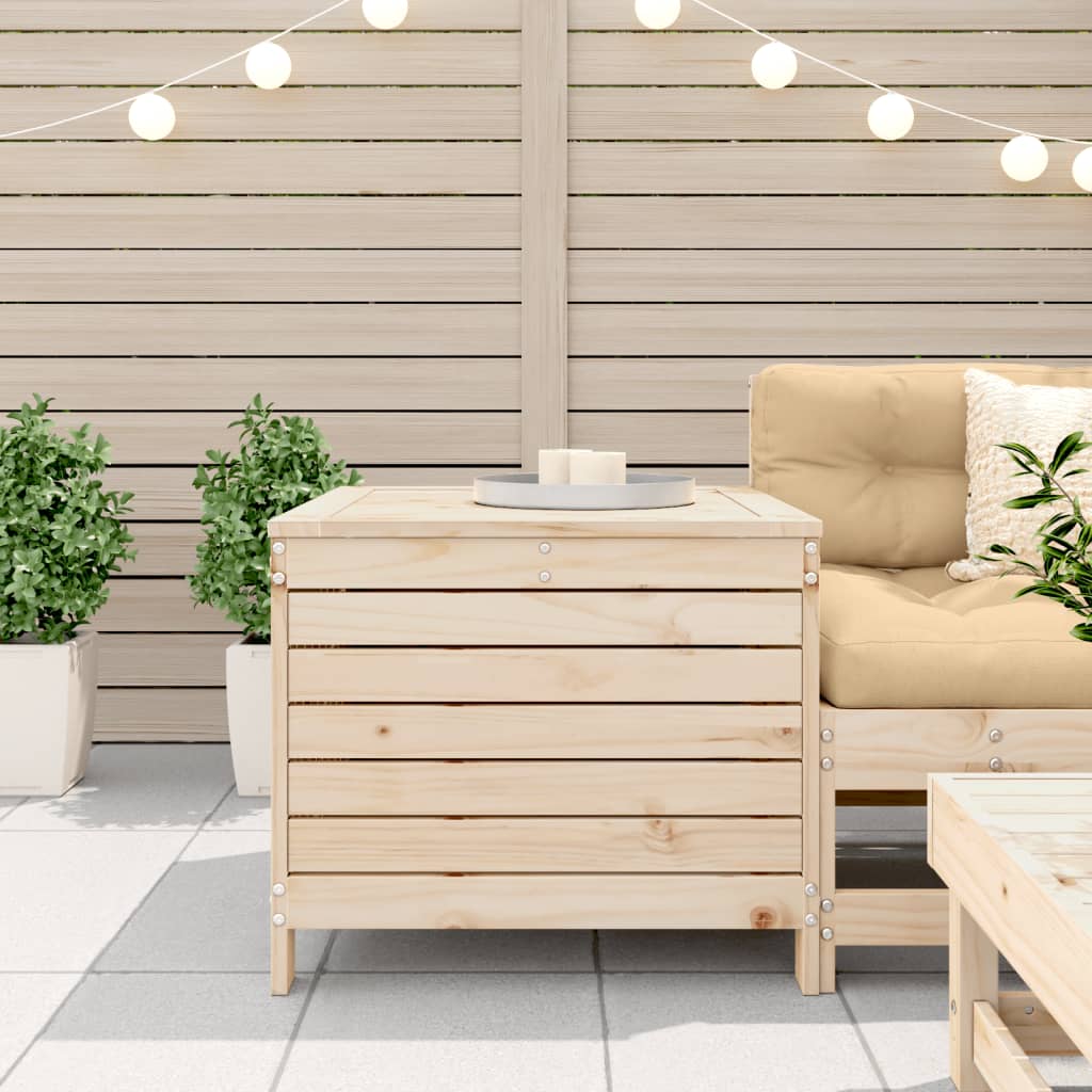 Vrtni tabure 62 x 63,5 x 53,5 cm od masivne borovine