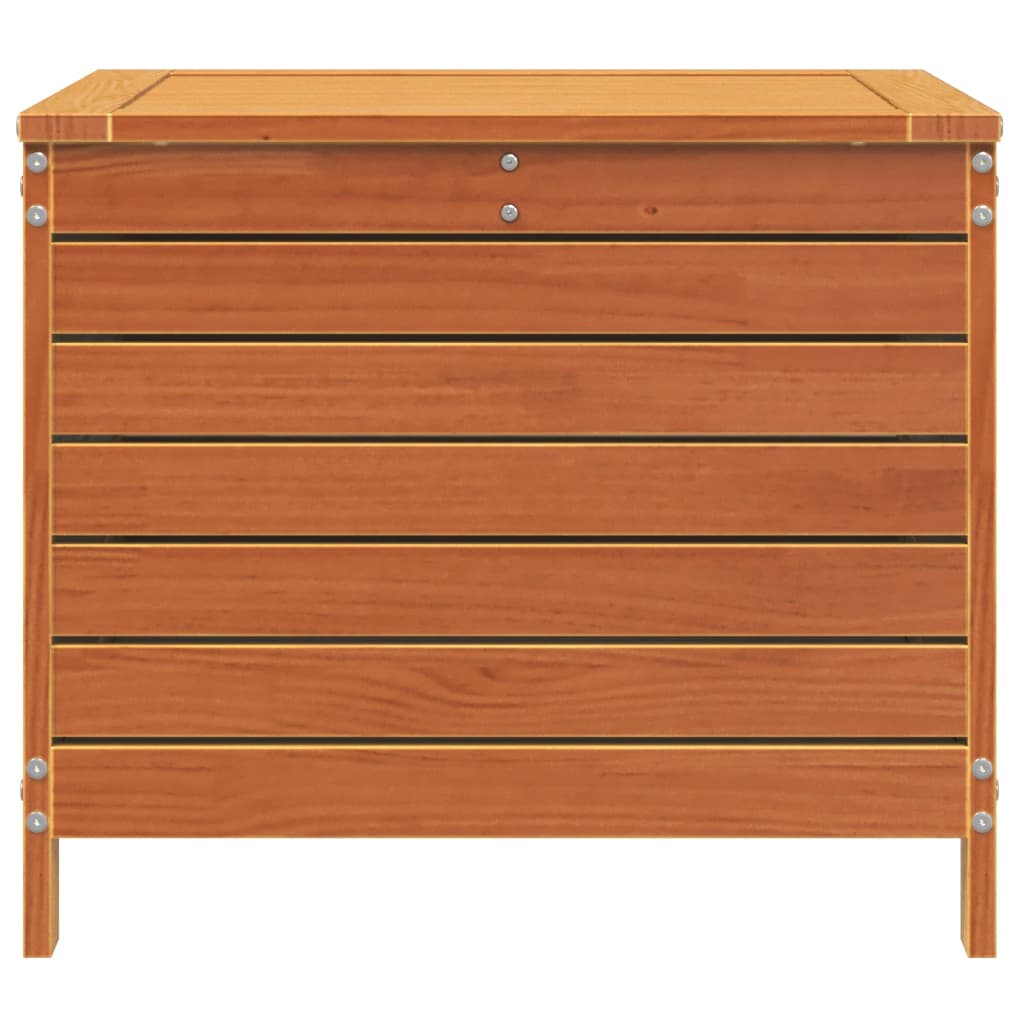 Vrtni tabure voštano smeđi 62x63,5x53,5 cm od masivne borovine
