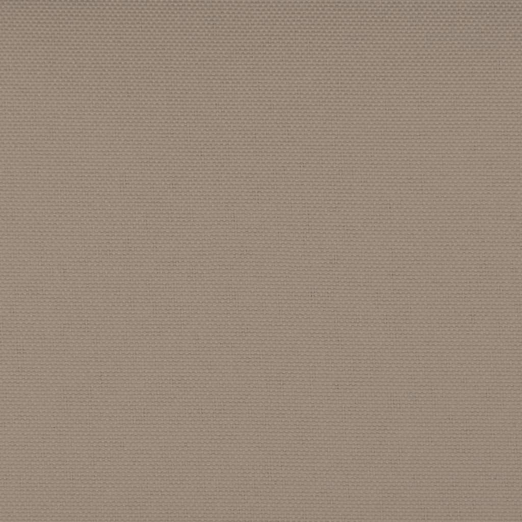 Vrtna sofa s naslonima za ruke i jastukom smeđa od borovine