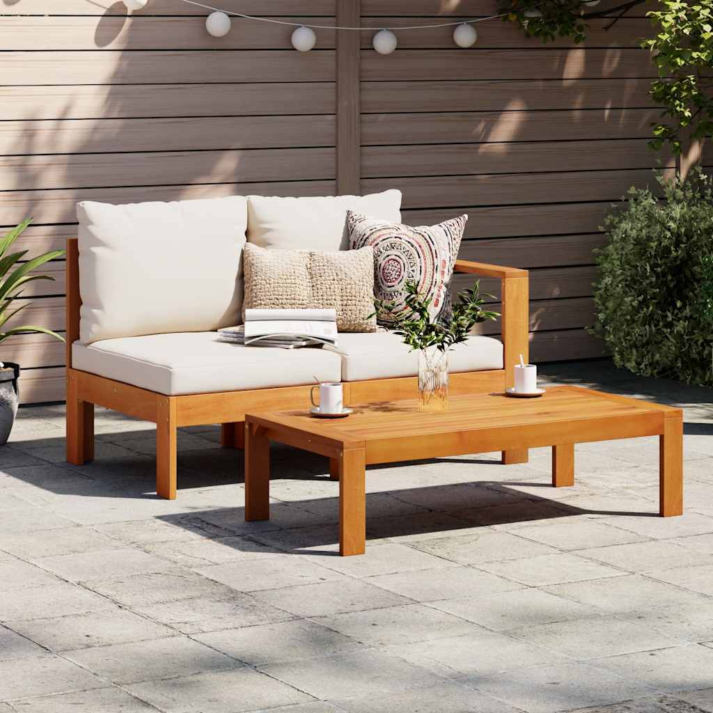 Vrtni stol 100 x 50 x 27 cm od masivnog bagremovog drva