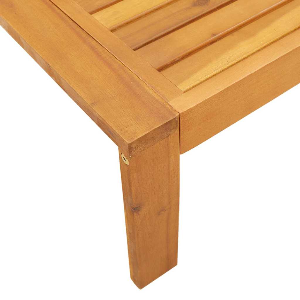 2-dijelni set vrtnih sofa s jastucima masivno bagremovo drvo