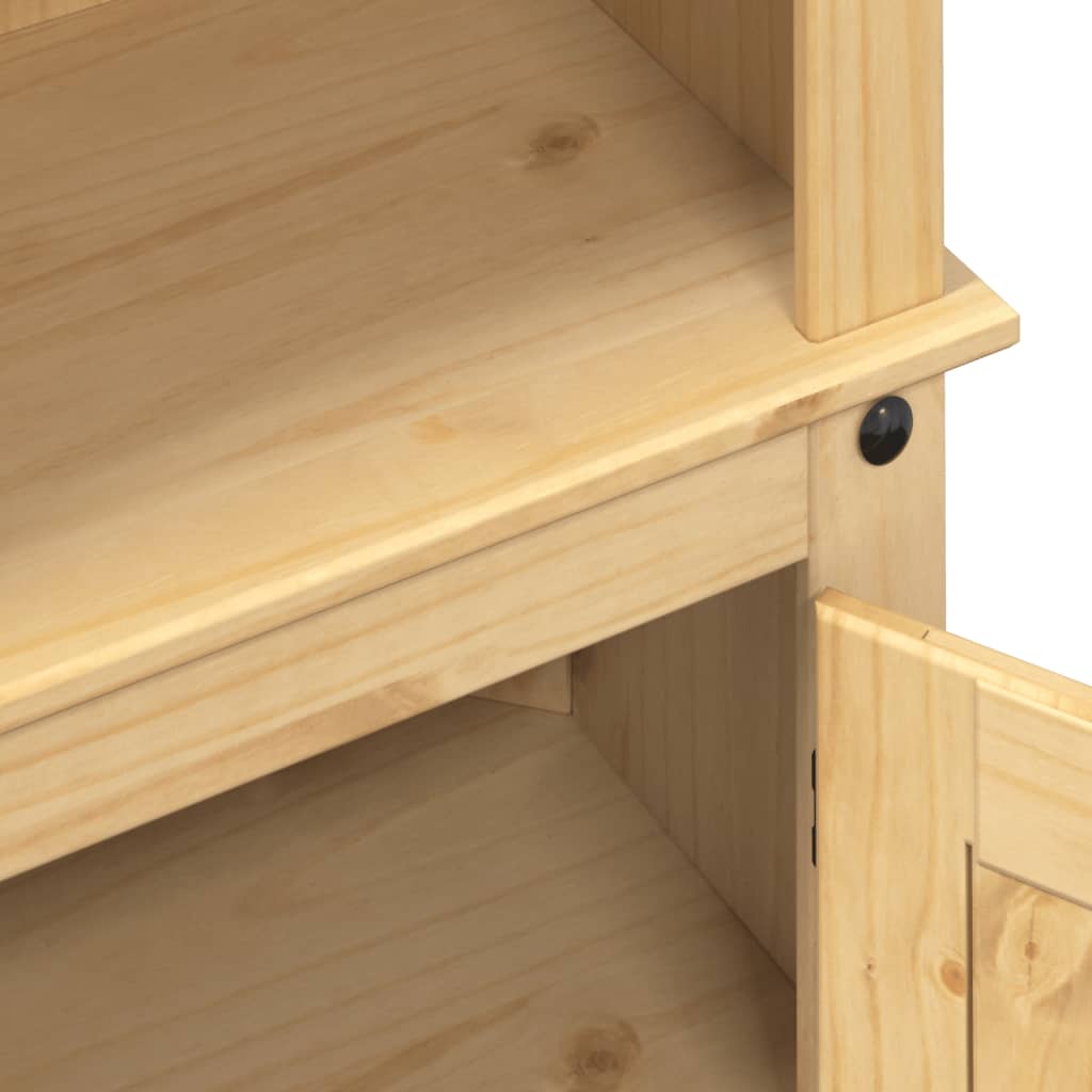 Visoka komoda Corona 74 x 38 x 170 cm od masivne borovine