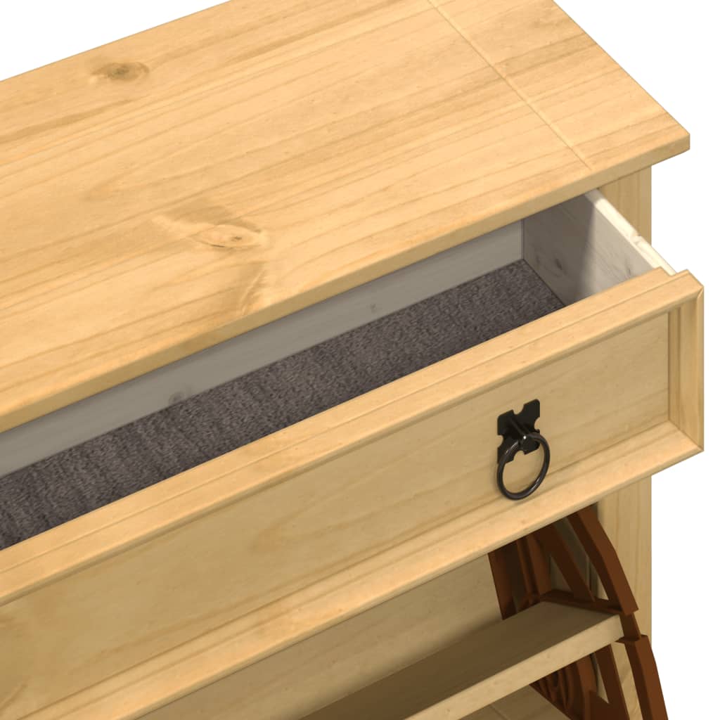 Ormarić za cipele Corona 99x32x138 cm od masivne borovine
