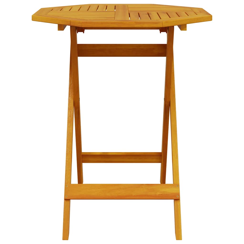 Sklopivi vrtni stol Ø70x75 cm od masivnog bagremovog drva