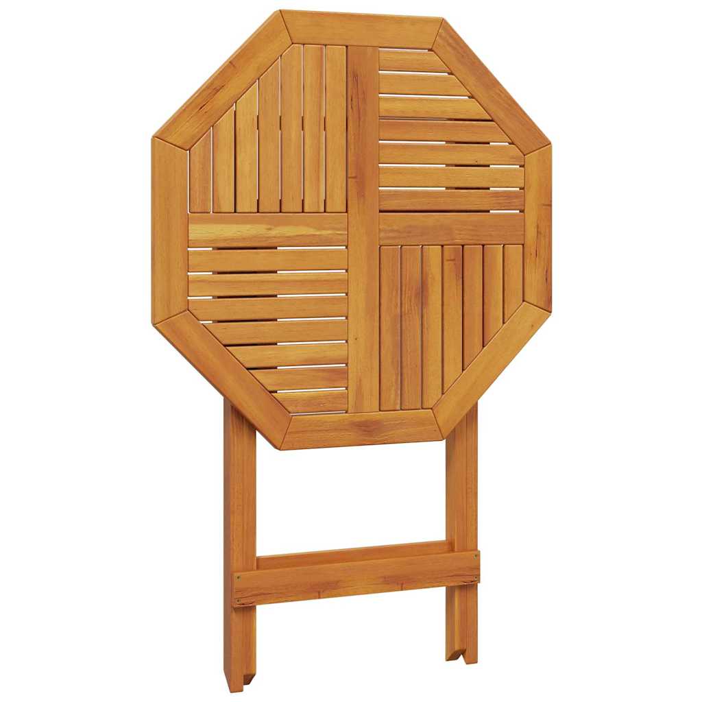 Sklopivi vrtni stol Ø70x75 cm od masivnog bagremovog drva