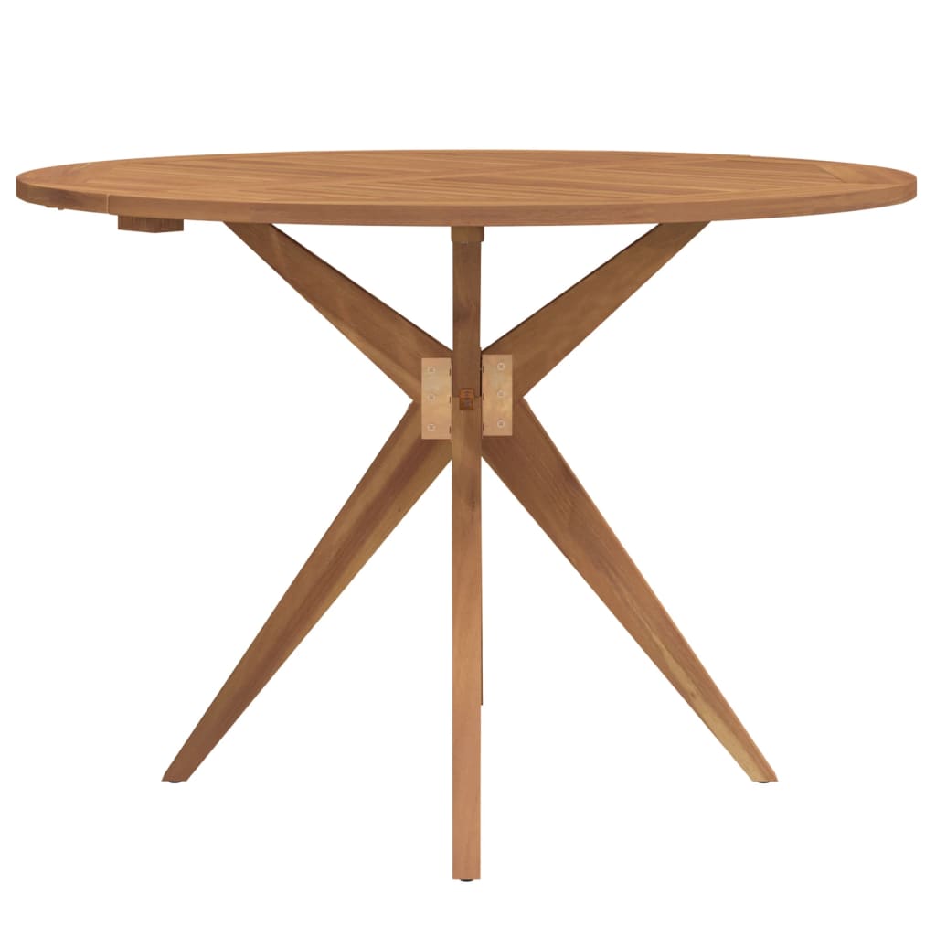 Vrtni stol okrugli Ø 110 x 75 cm od masivnog bagremovog drva