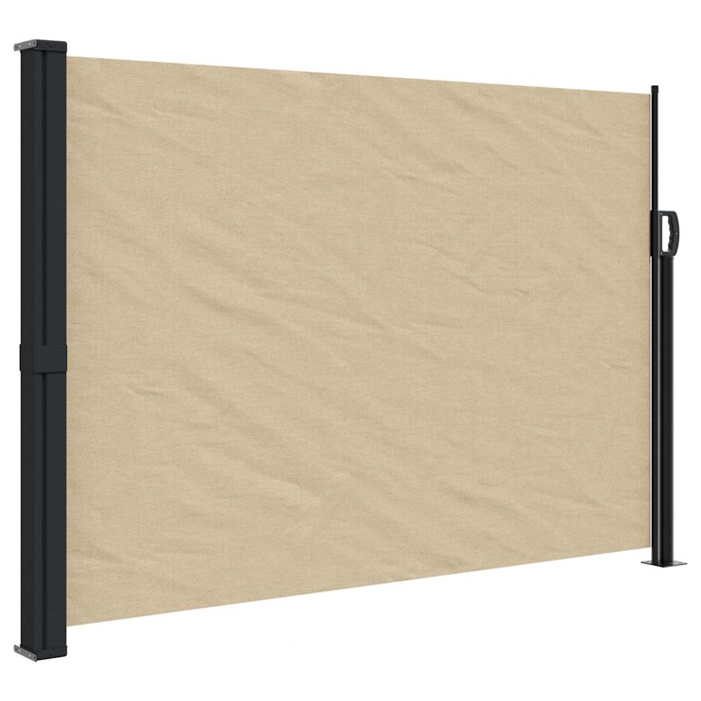 Bočna tenda na uvlačenje bež 140 x 300 cm