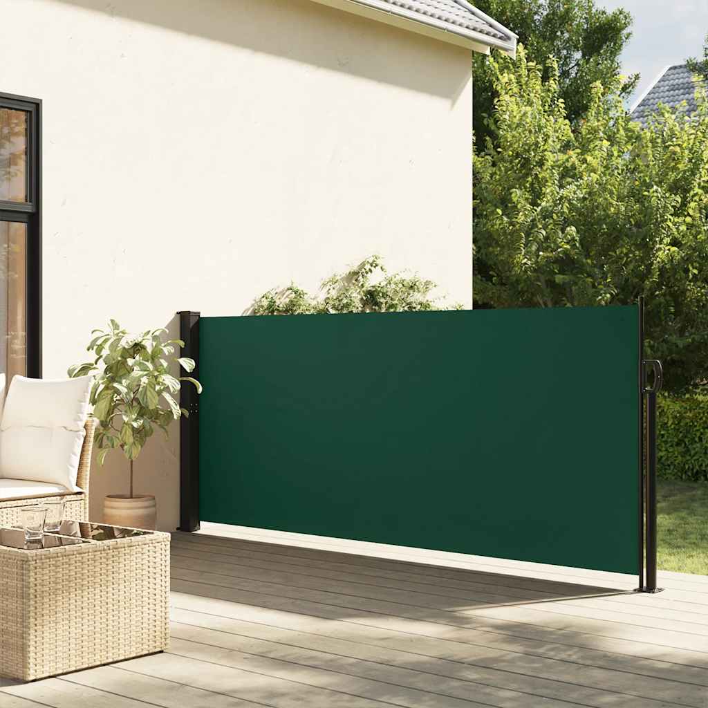 Bočna tenda na uvlačenje tamnozelena 140 x 300 cm
