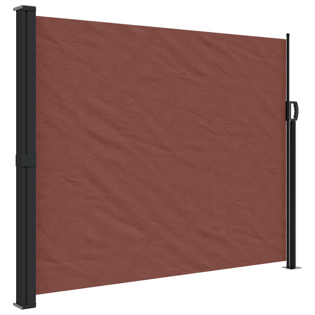 Bočna tenda na uvlačenje smeđa 160 x 300 cm