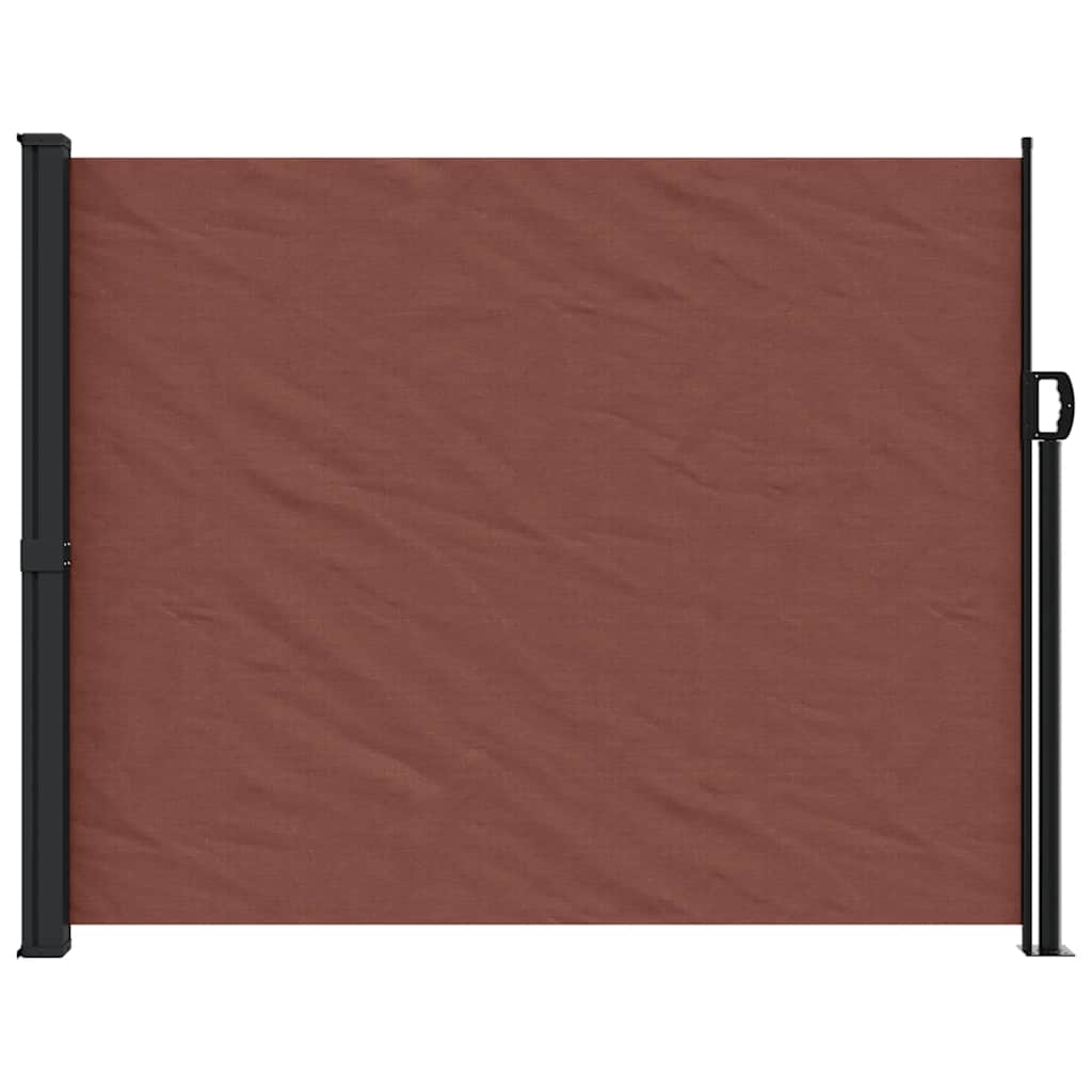 Bočna tenda na uvlačenje smeđa 160 x 300 cm