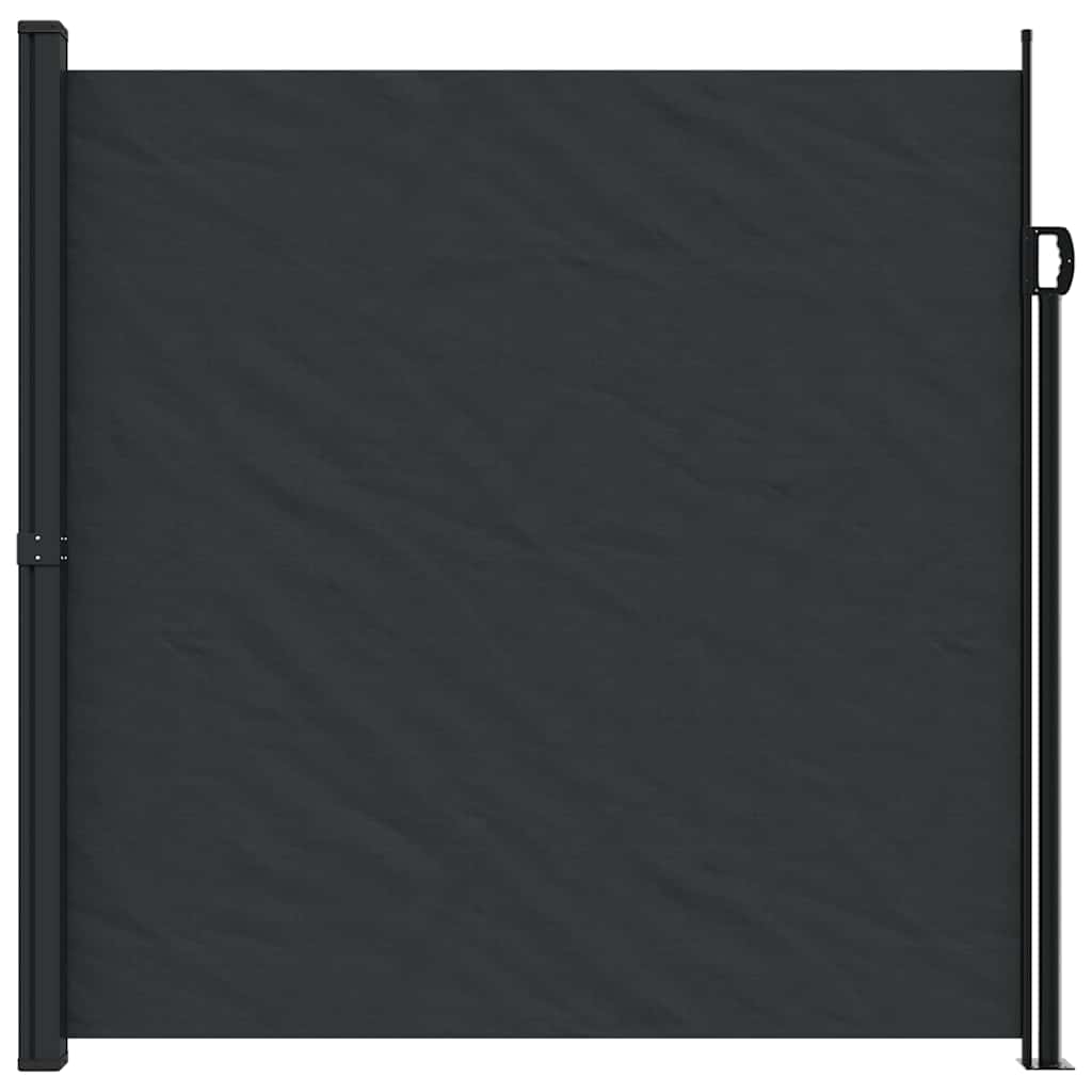 Bočna tenda na uvlačenje crna 200x300 cm