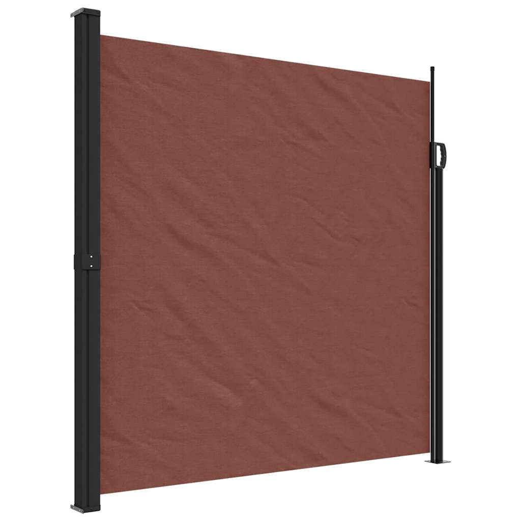 Bočna tenda na uvlačenje smeđa 200x300 cm