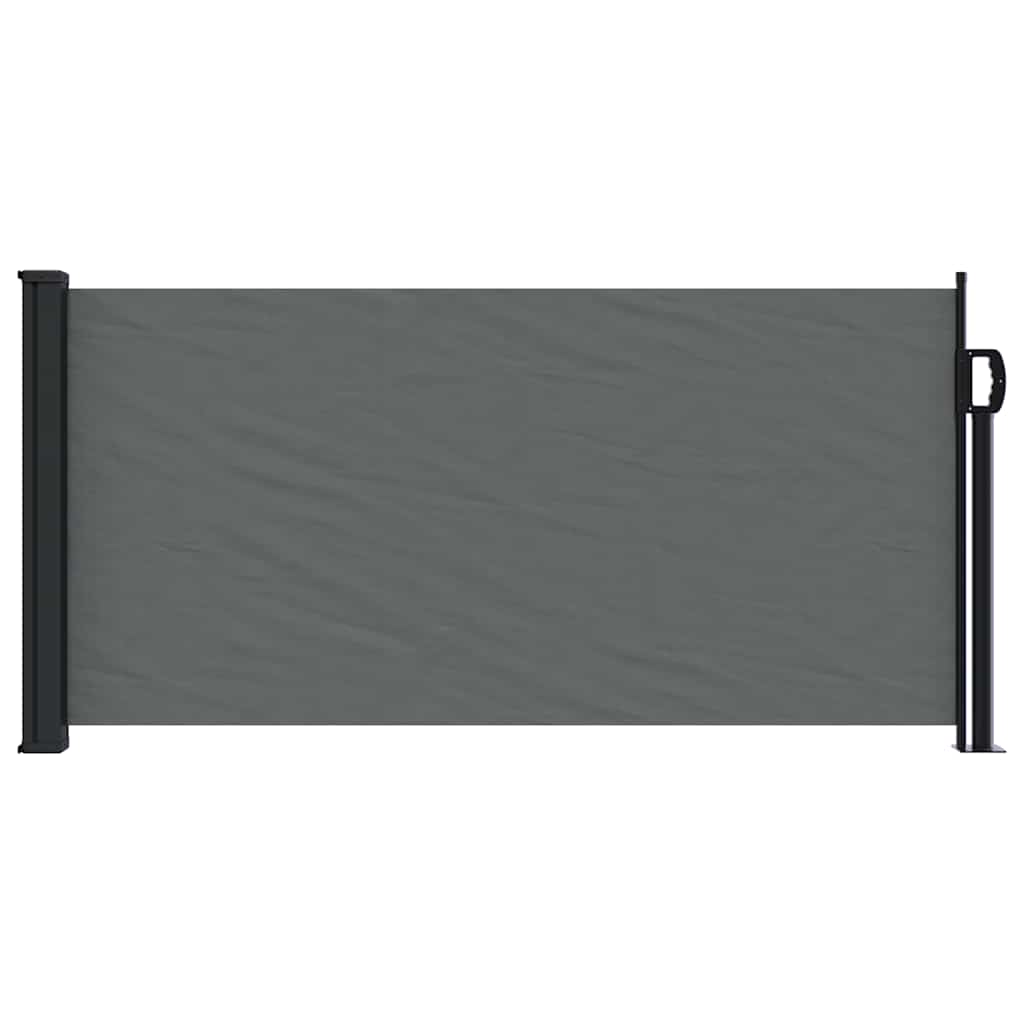Uvlačna bočna tenda antracit boje 100x500 cm