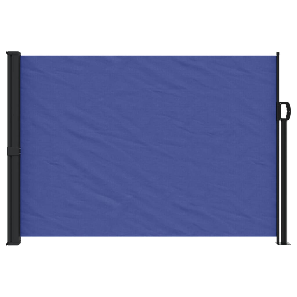 Bočna tenda na uvlačenje plava 140 x 500 cm