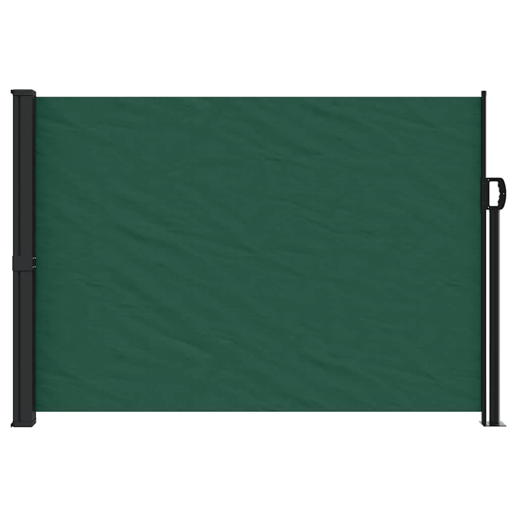 Bočna tenda na uvlačenje tamnozelena 140 x 500 cm